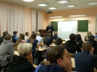 Встреча учащихся с представителем УНК УМВД России